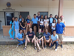 Group Photo Outside of the Clinic